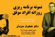 نمونه برنامه ریزی روزانه افراد موفق + دانلود نمونه جدول برنامه ریزی کارهای روزانه افراد موفق پادکست دکتر شهریار مرزبان